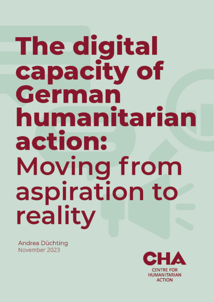 Data & Digitalisation - Centre for Humanitarian Action